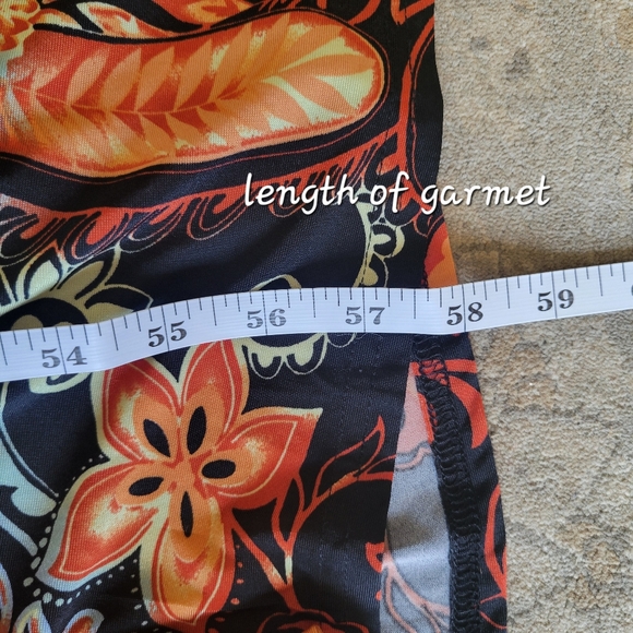 'Shein' Plus Size Floral Print Beaded Pearl Bell Sleeve Maxi Dress, Women's Plus - Picture 14 of 16